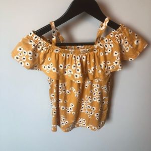 Girls Cold Shoulder Top